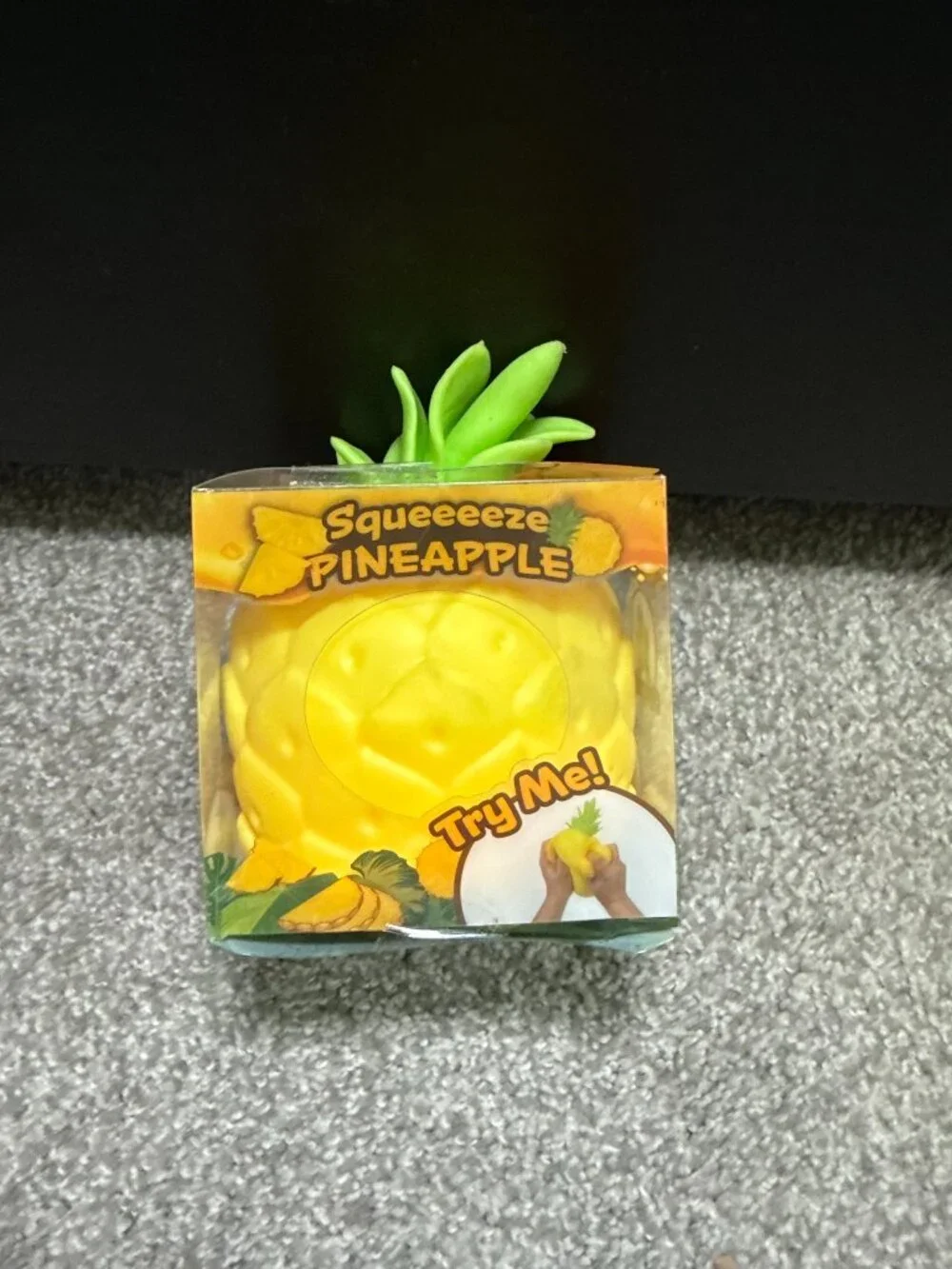 Sunny Days Squeeezy Pineapple Fidget Toy Squishy Soft Squeeze Sensory New Summer